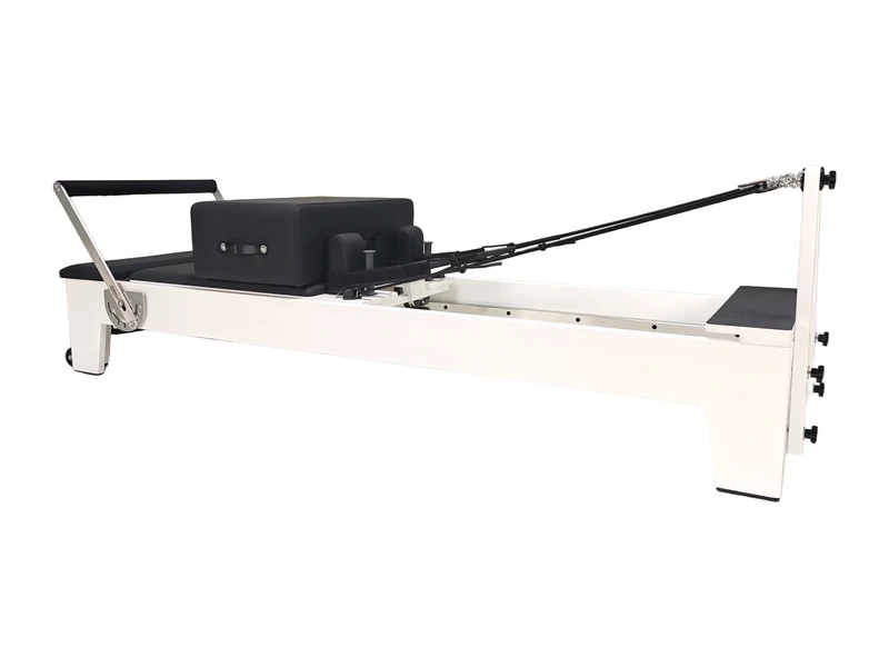 Oak Pilates Reformer - White Lacquer | ATUSCC012